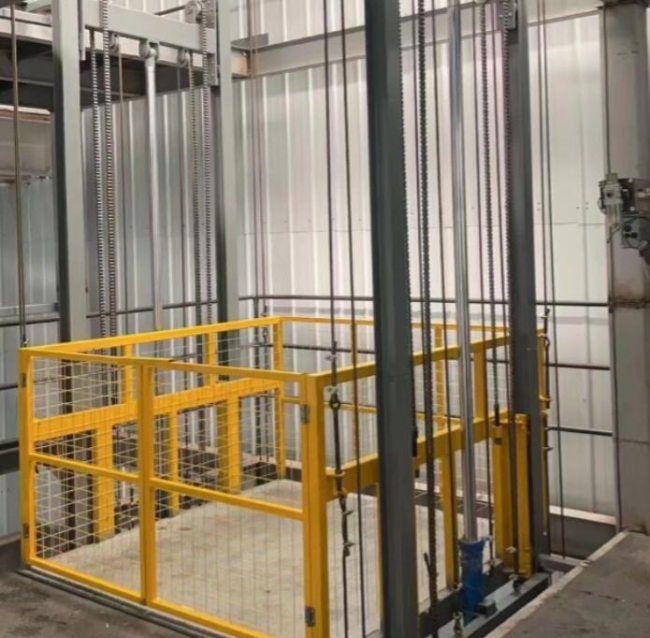 德惠导轨式升降机一般加工周期